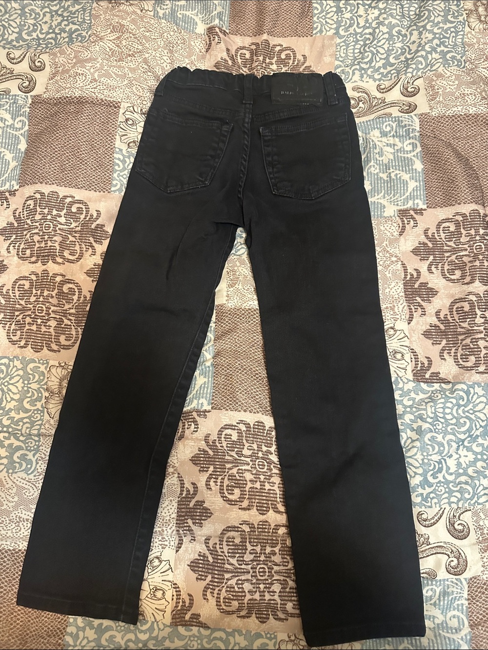 Polo by Ralph Lauren Black Straight Leg Kids Pants